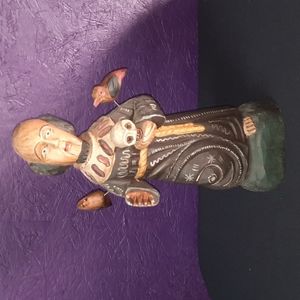 Handcrafted Guatemalan St Francis